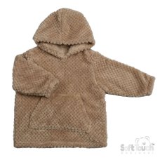 HD110-COF: Coffee Waffle Hoodie (6m-3y)